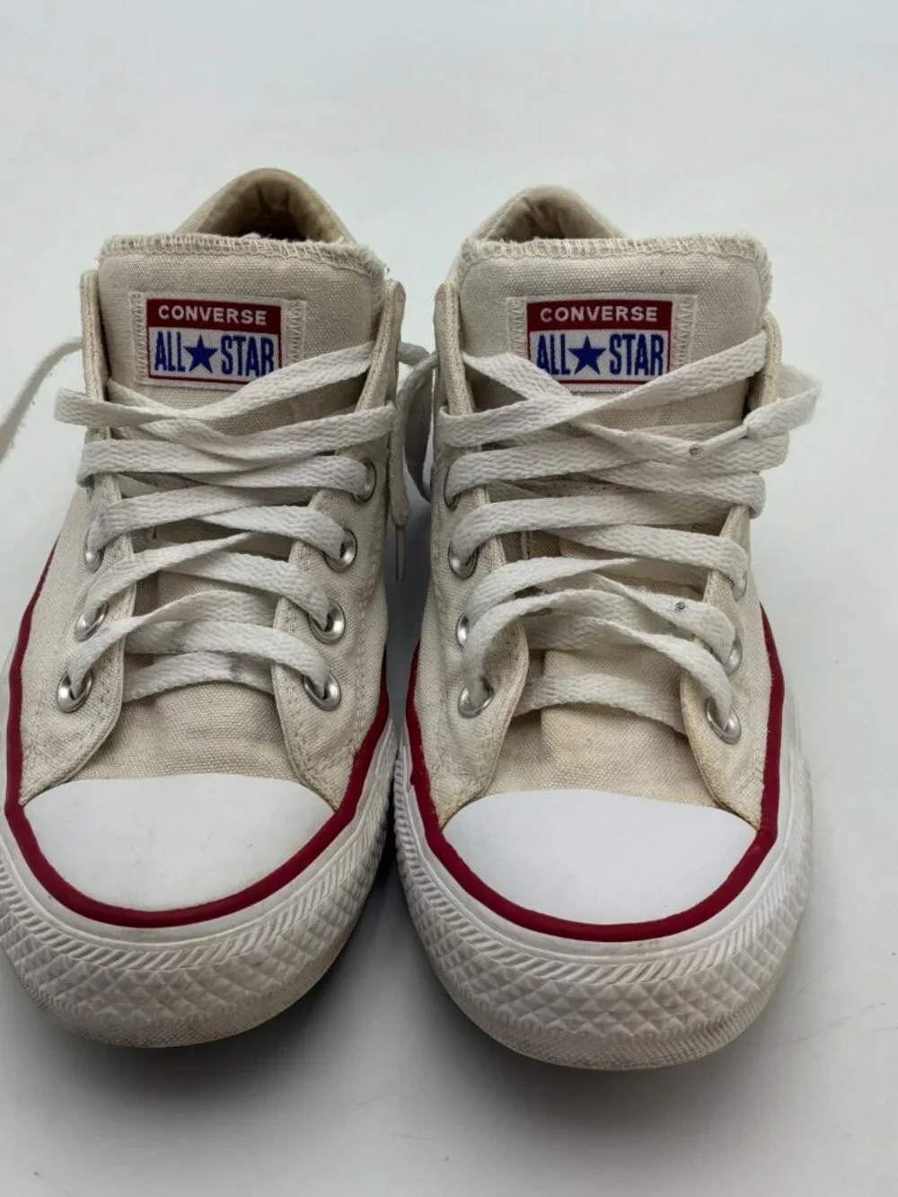 Converse Chuck Taylor All Star Women Size 8.5 White Casual Shoe Skate Sneakers - Picture 8 of 8